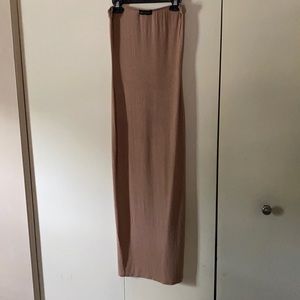 Women’s Small cotton stretch strapless dress